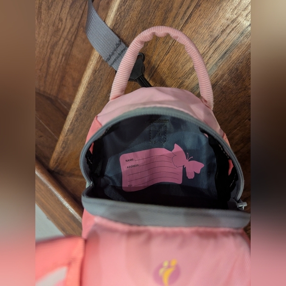 LittleLife Animal Toddler Backpack Daysack, Leash Butterfly Ages 1-3 - Picture 5 of 16